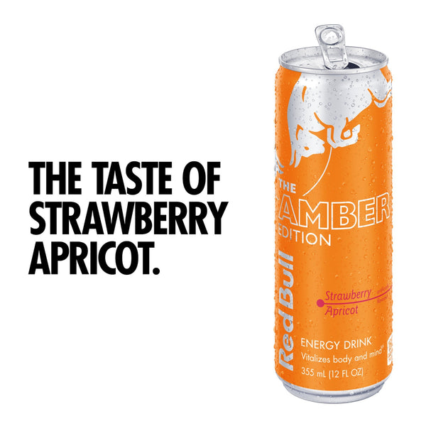 Red Bull Energy Drink, Strawberry Apricot, 8.4 Fl Oz