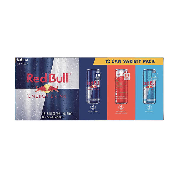 Red Bull Energy Drink, Variety Pack 8.4 Fl Oz (12 Pack)