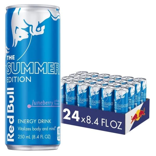 Red Bull Sea Blue Juneberry 8.4 fl. oz. can (Pack of 24)