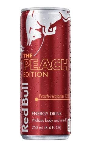 Red Bull Editions Variety Pack,8.4fl.oz. (Pack of 24) : Red, Yellow, Blue, Peach, Original , Coconut