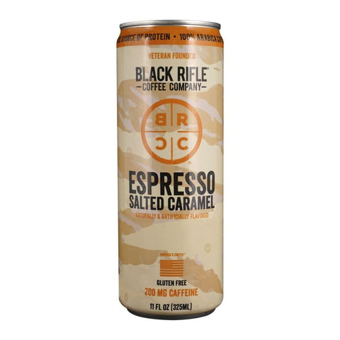 Black Rifle Coffee RTD (Salted Caramel Espresso, 11 Fl Oz (Pack of 12))